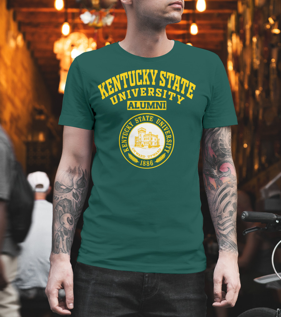 Kentucky State University Alumni Onward Upward 1886 T-Shirt