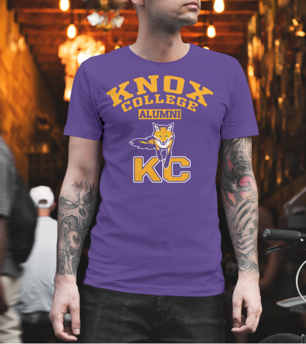 Knox College Alumni KC Fox T-Shirt Knox College Alumni KC Fox T-Shirt