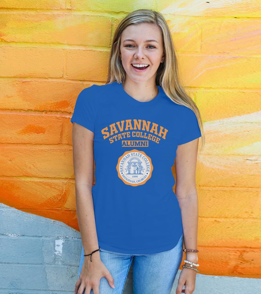 Savannah State College Alumni Seal 1890 Savannah Georgia T-Shirt