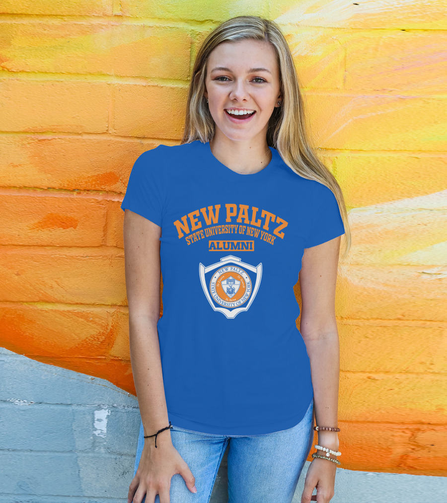 New Paltz State University Of New York Alumni Seal To Learn To Search To Serve T-Shirt