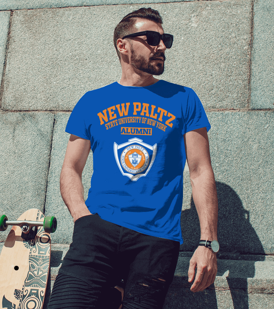 New Paltz State University Of New York Alumni Seal To Learn To Search To Serve T-Shirt