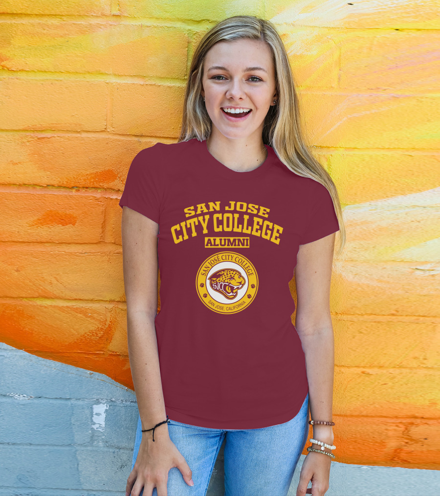 San Jose City College Alumni SJCC San Jose California T-Shirt