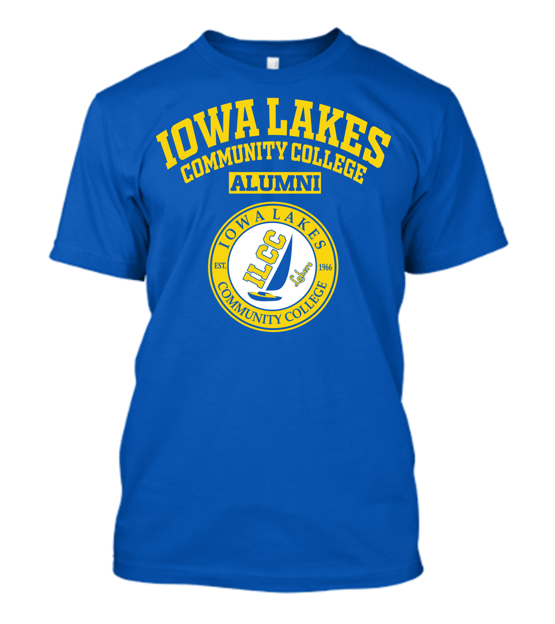 Iowa Lakes Community College ILCC Alumni Est. 1966 Sailor T-Shirt