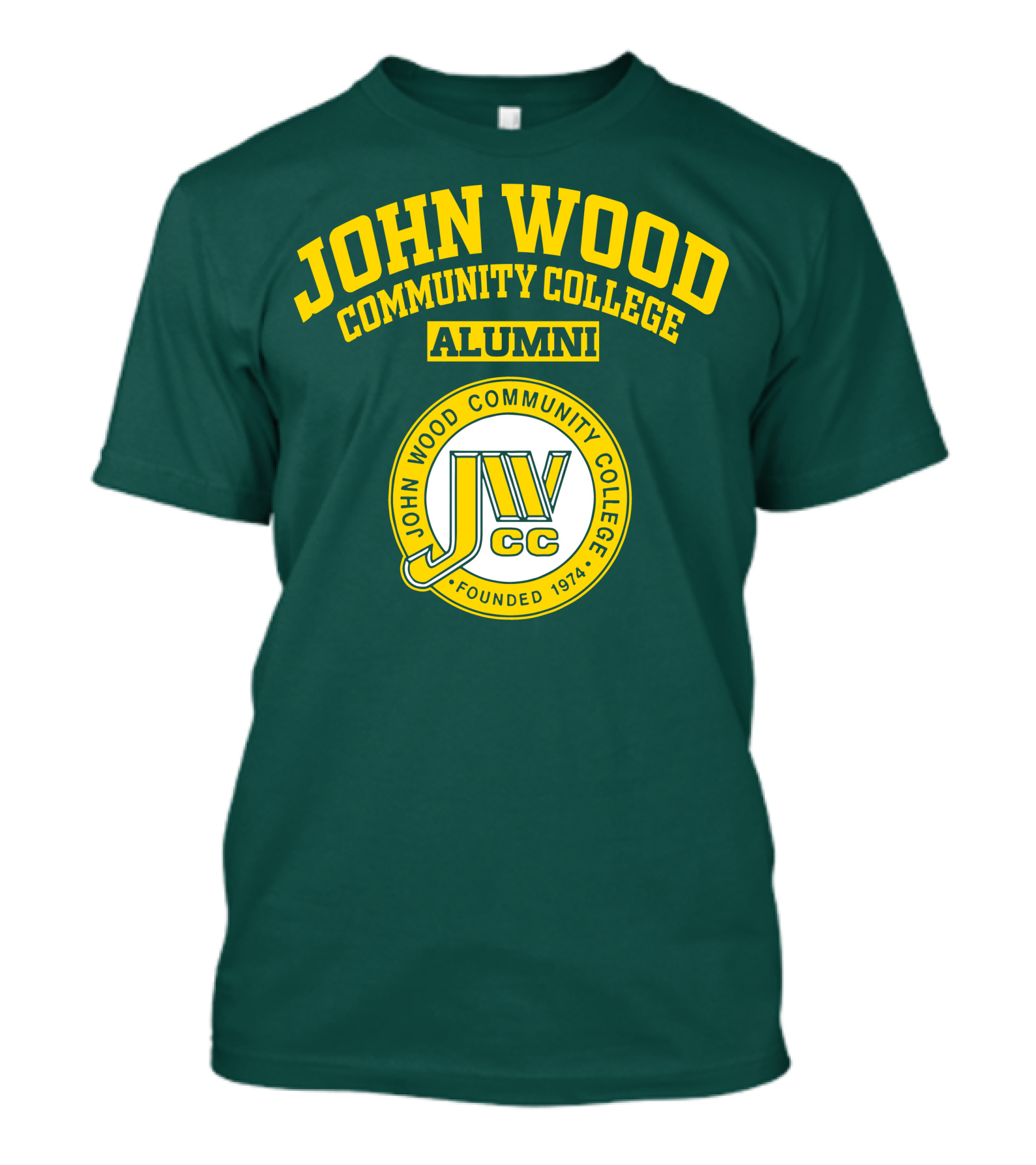 John Wood Community College Alumni JWCC Founded 1974 T-Shirt