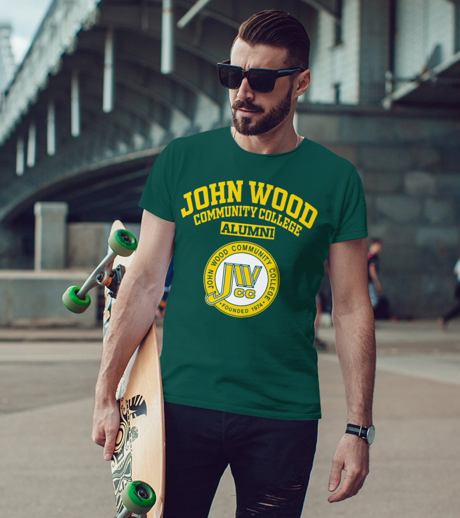 John Wood Community College Alumni JWCC Founded 1974 T-Shirt