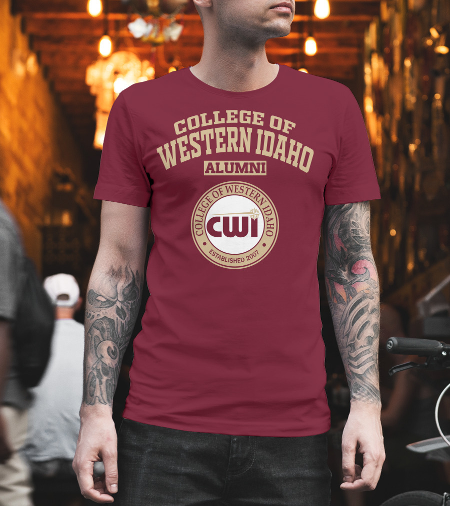 College Of Western Idaho Alumni Established 2007 CWI T-Shirt