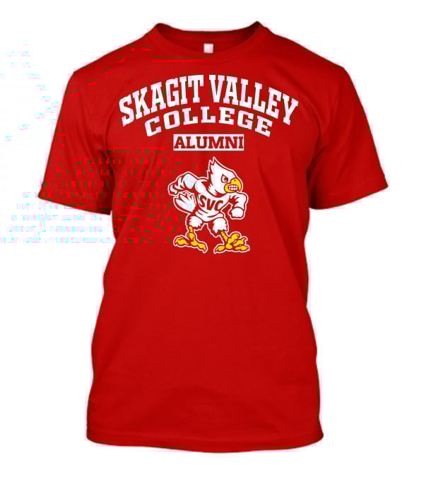 Skagit Valley College Alumni SVC Athletic Mascot T-Shirt