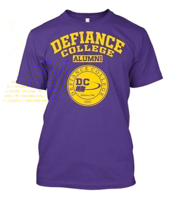 Defiance College Alumni DC Logo Defiance Ohio 1850 T-Shirt