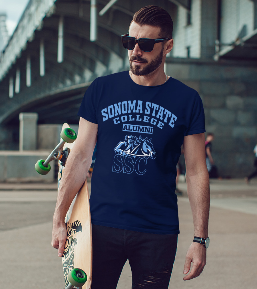 Sonoma State College Alumni SSC Horseman T-Shirt