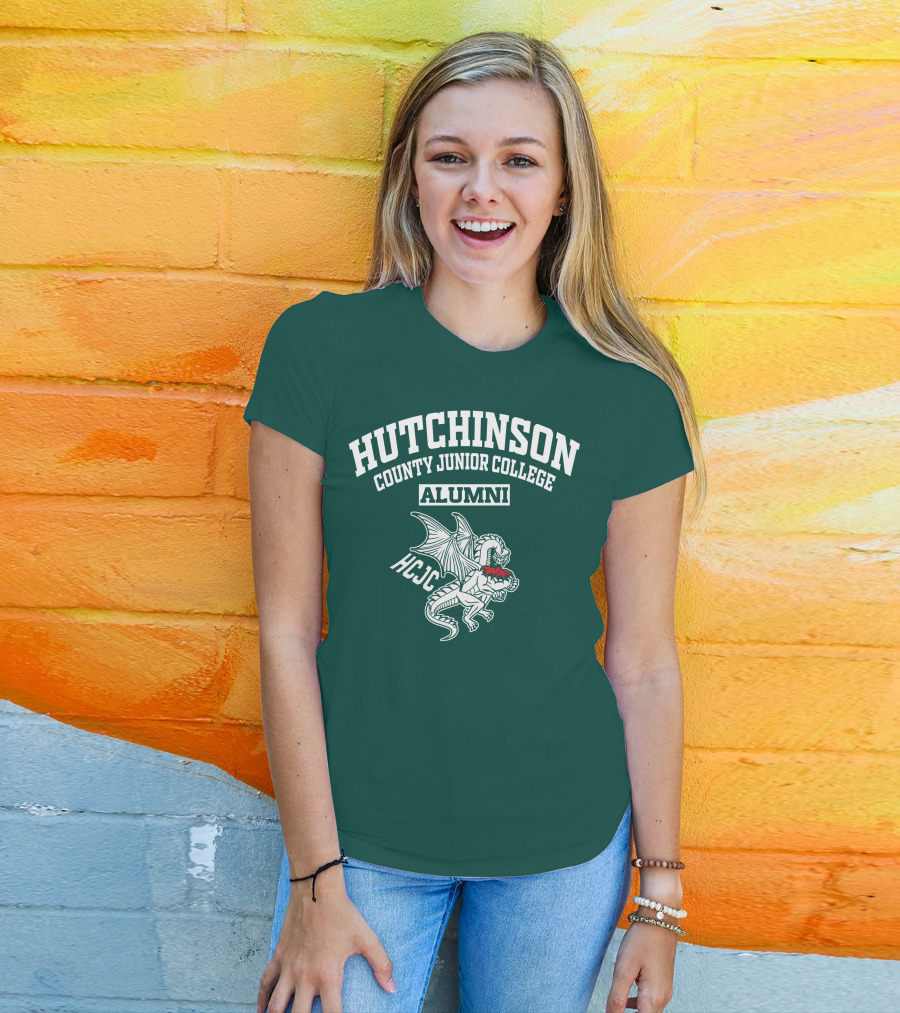 Hutchinson County Junior College Alumni HCJC Dragon T-Shirt