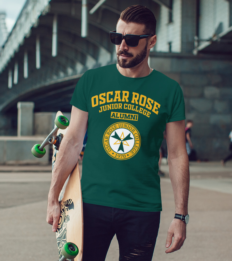 Oscar Rose Junior College Alumni 1970 Circle Emblem T-Shirt