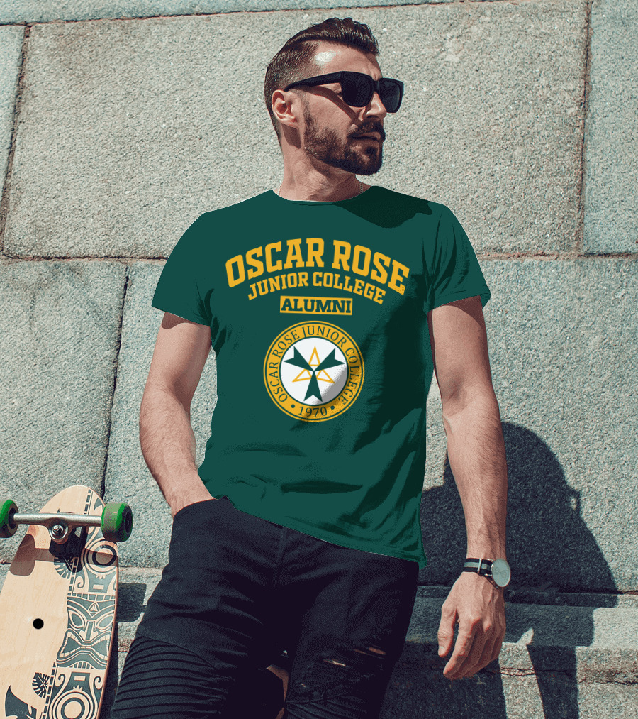 Oscar Rose Junior College Alumni 1970 Circle Emblem T-Shirt
