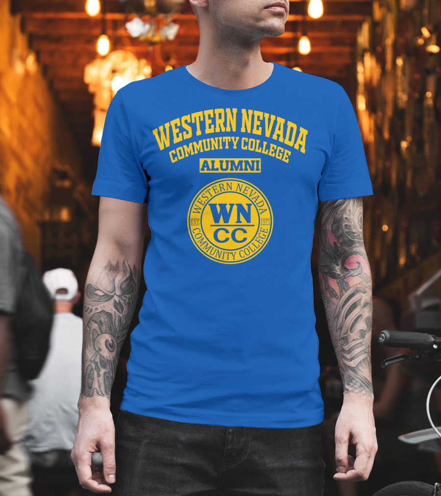 Western Nevada Community College Alumni WNCC Est 1971 T-Shirt