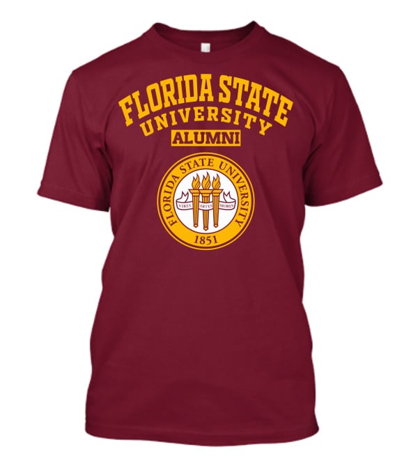 Florida State University Alumni 1851 Vires Artes Mores T-Shirt