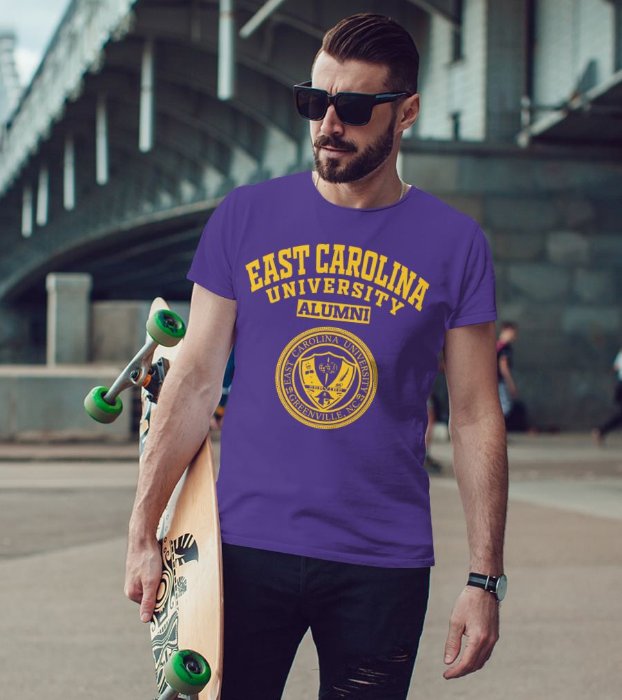 East Carolina University Alumni Seal Greenville NC T-Shirt