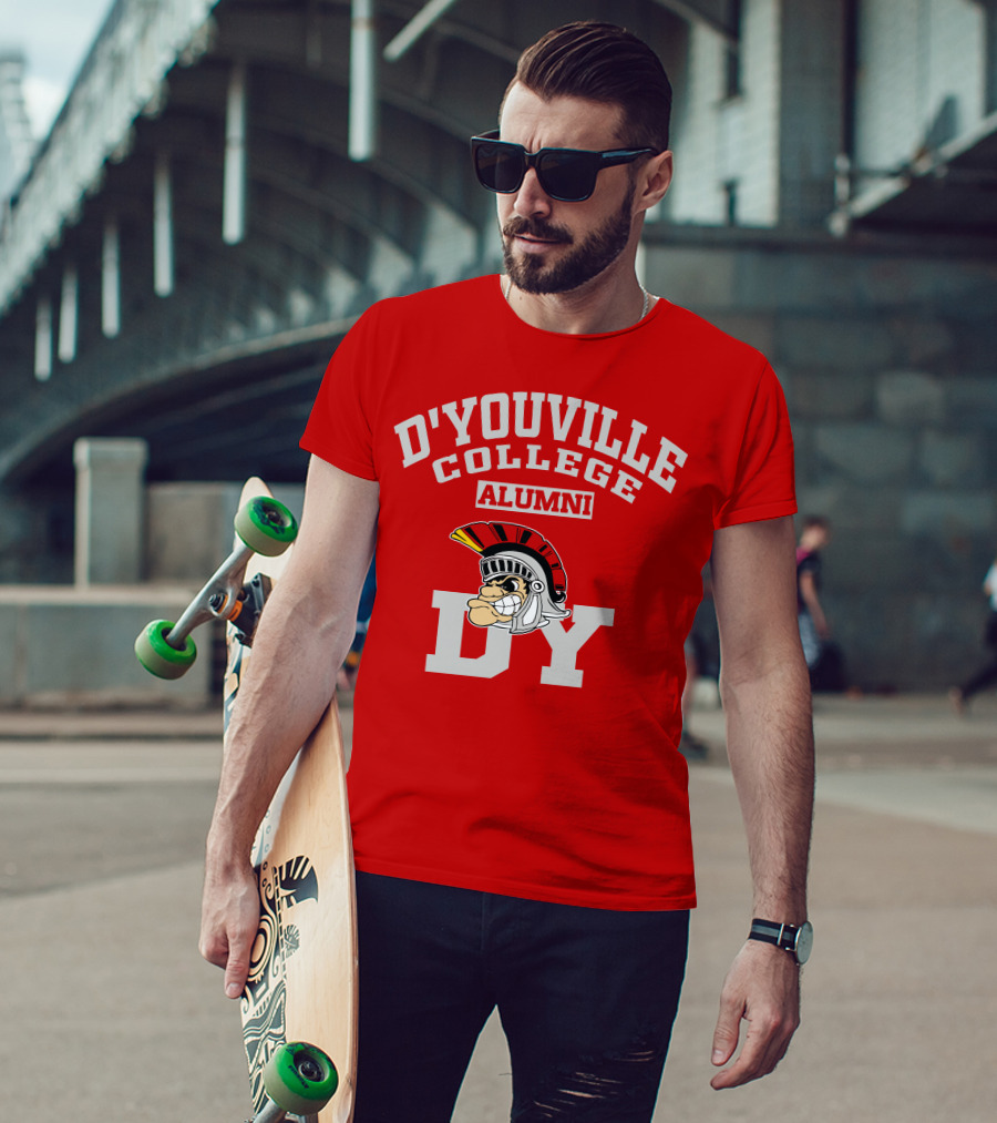 D Youville College Alumni DY Spartan T-Shirt