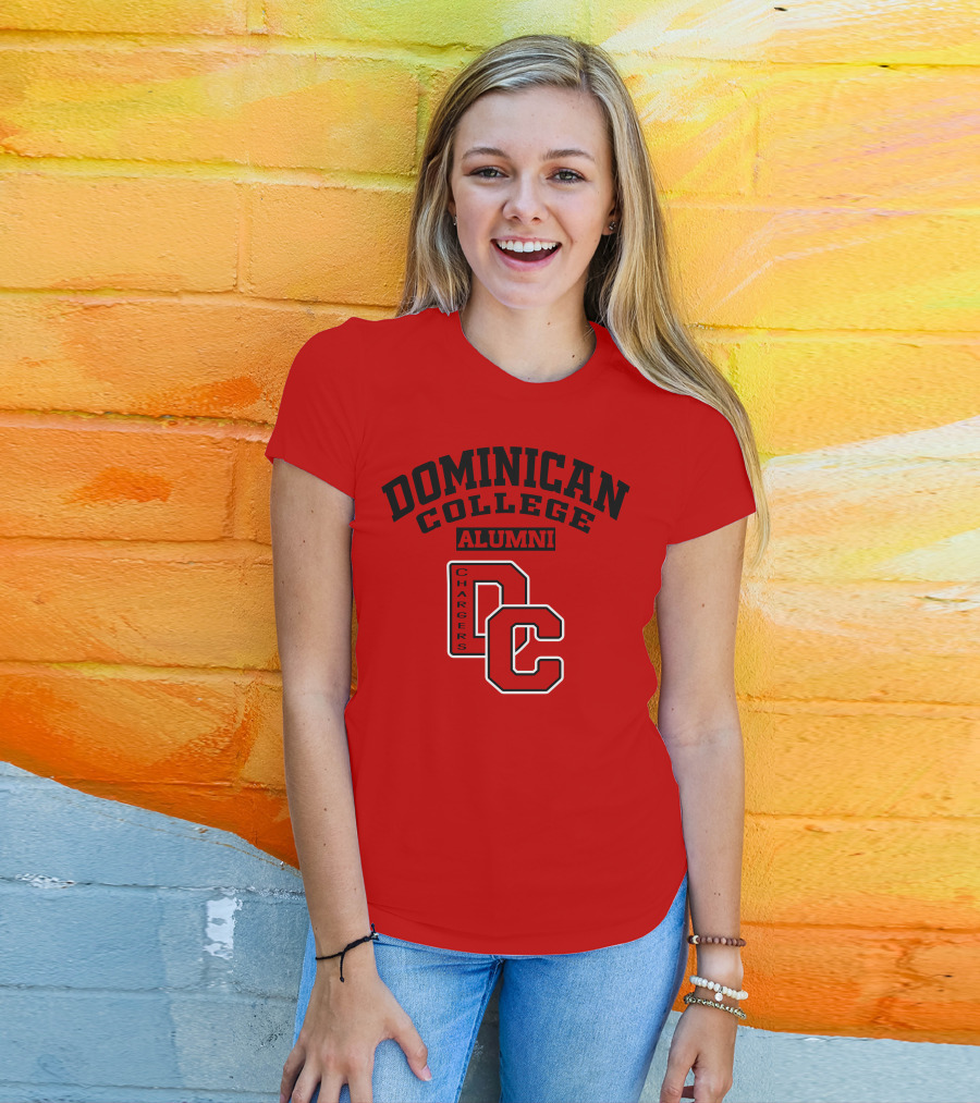 Dominican College Alumni DC Chargers T-Shirt