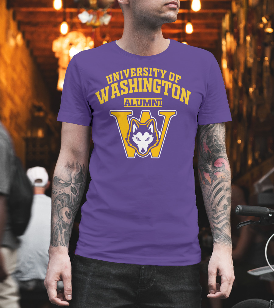 University Of Washington Alumni W Husky T-Shirt