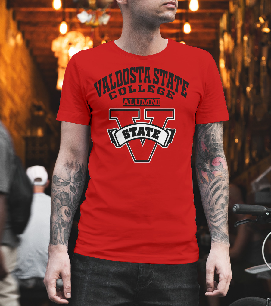 Valdosta State College Alumni V State T-Shirt