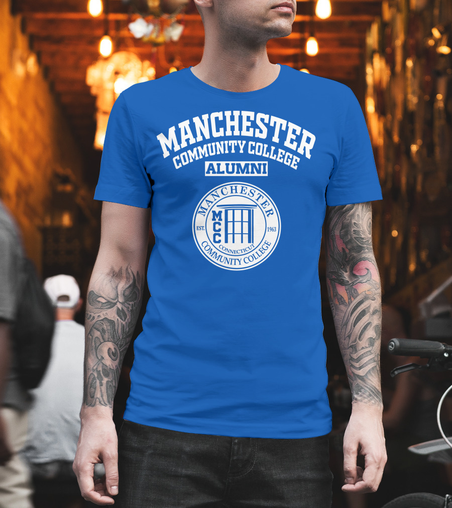 Manchester Community College Connecticut Alumni EST 1963 MCC T-Shirt