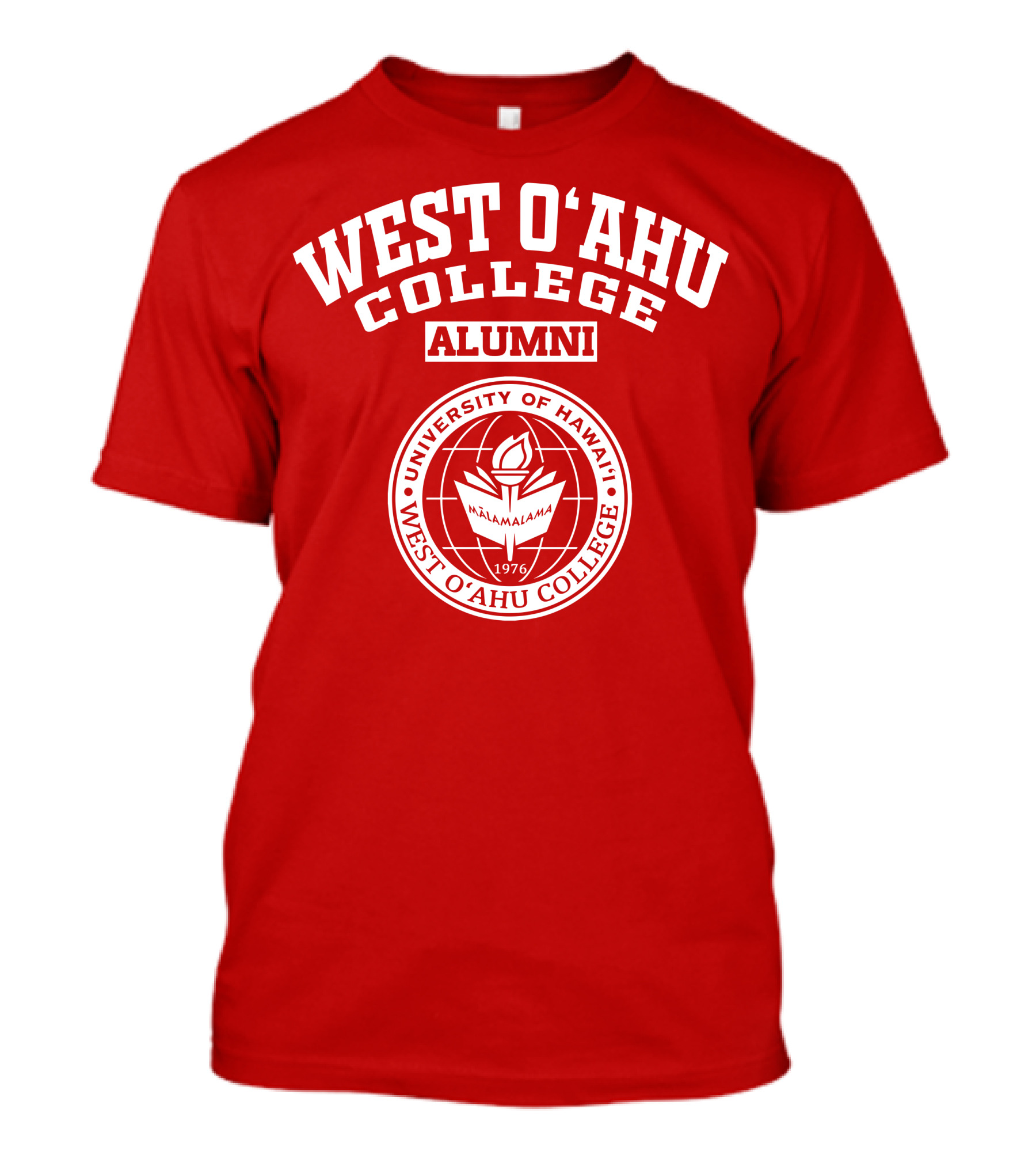 West Oʻahu College University Of Hawaiʻi Alumni Mālamalama 1976 T-Shirt