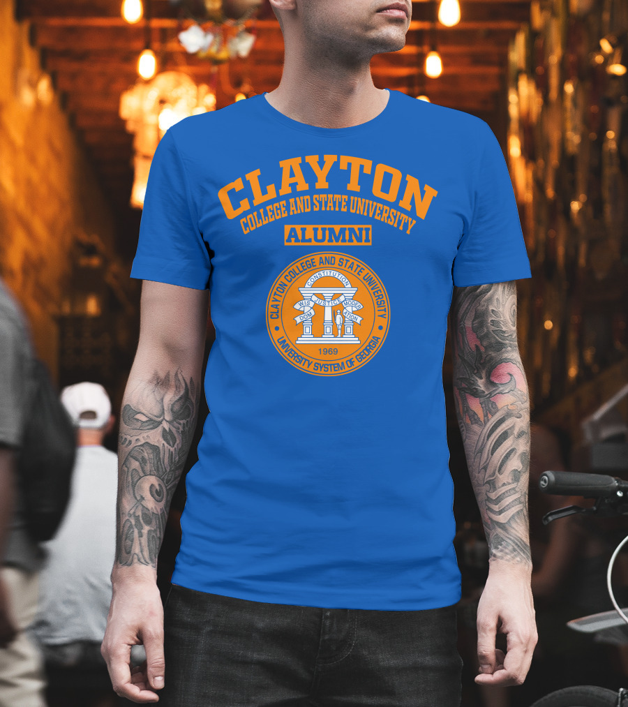 Clayton College and State University Alumni Seal University System of Georgia T-Shirt