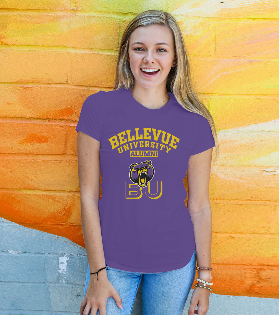 Bellevue University Alumni BU Bear T-Shirt