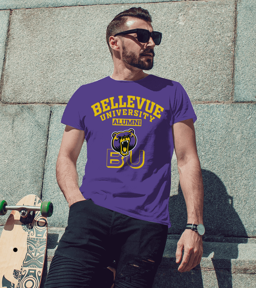 Bellevue University Alumni BU Bear T-Shirt