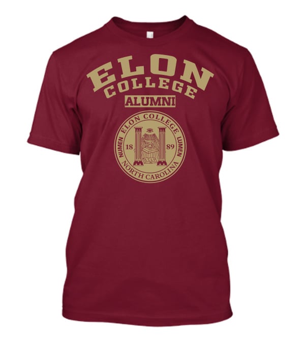 Elon College Alumni Numen Lumen 1889 North Carolina T-Shirt