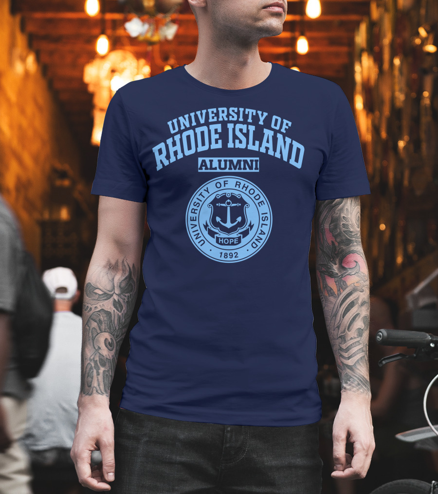 UNIVERSITY OF RHODE ISLAND ALUMNI HOPE 1892 T-Shirt