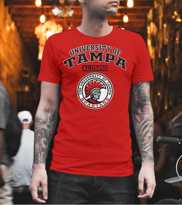University of Tampa Alumni Spartans T-Shirt University of Tampa Alumni Spartans T-Shirt