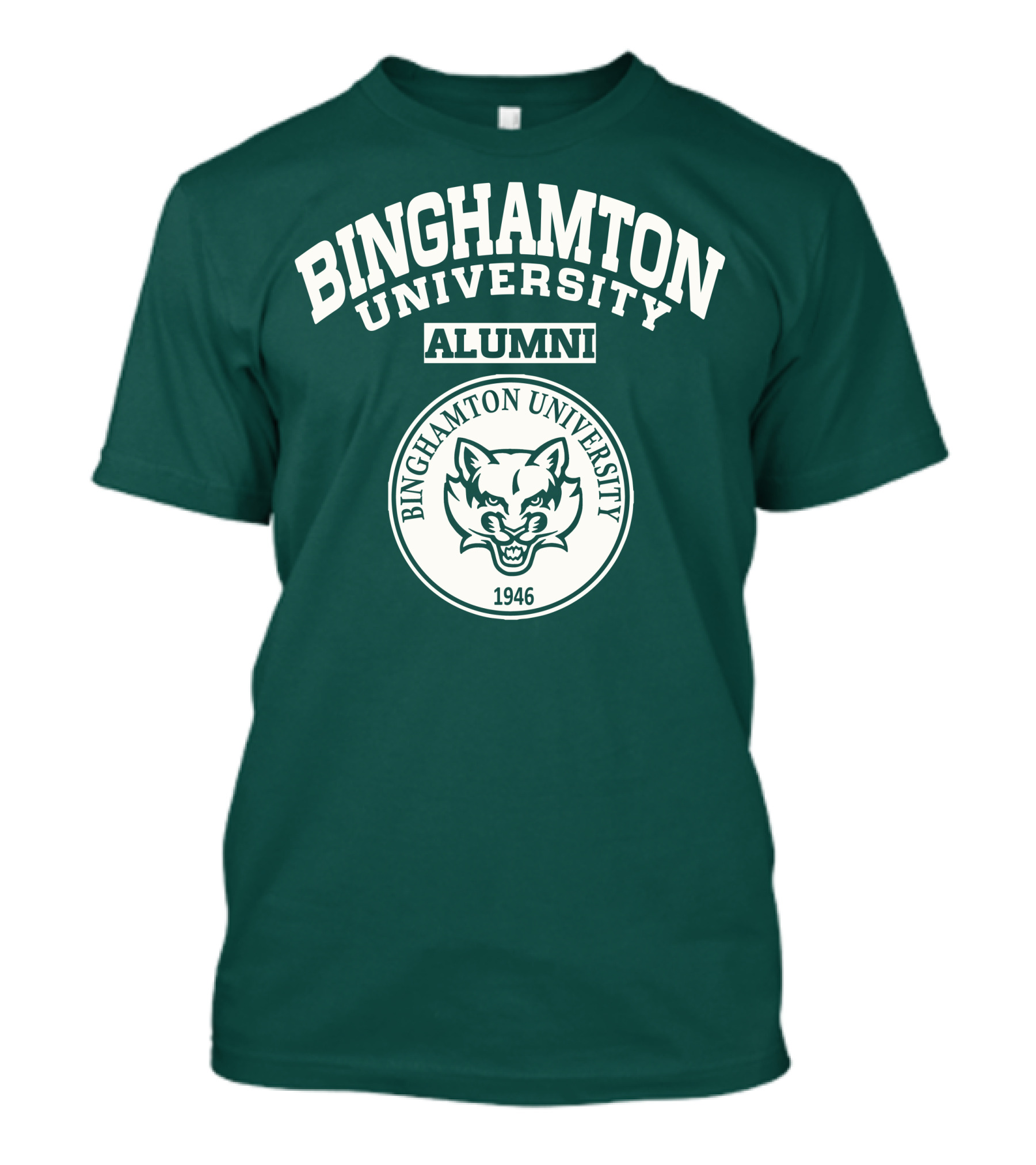 Binghamton University Alumni Bearcat Seal 1946 T-Shirt
