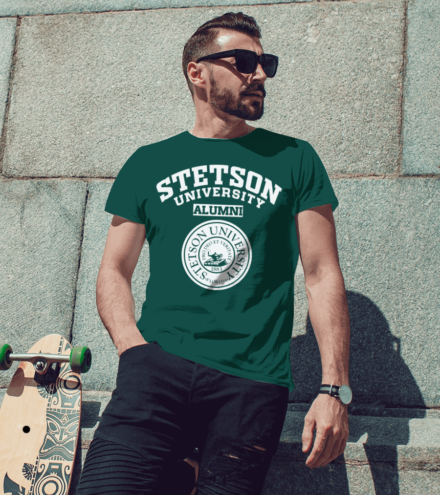 Stetson University Florida Alumni Pro Deo Et Veritate 1883 T-Shirt