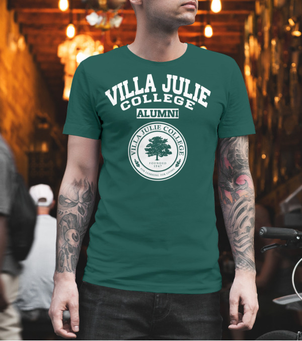 Villa Julie College Alumni Founded 1947 For Learning For Living T-Shirt Villa Julie College Alumni Founded 1947 For Learning For Living T-Shirt