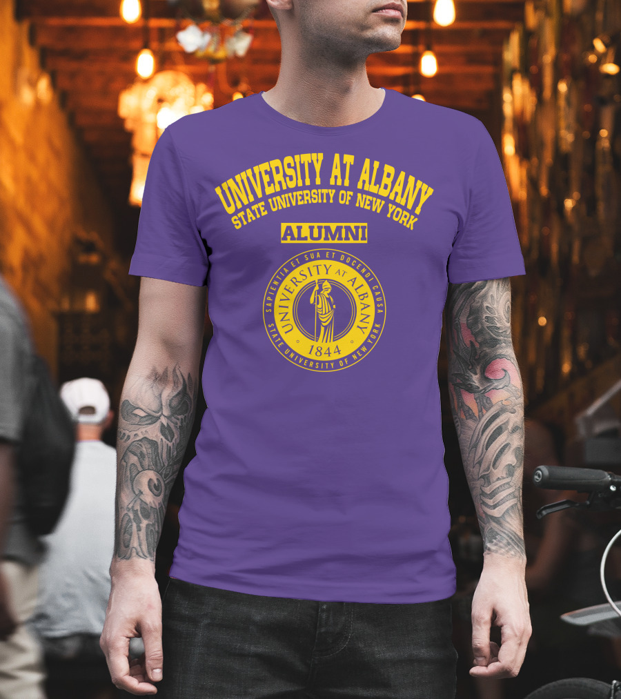 University At Albany State University Of New York Alumni 1844 Seal T-Shirt