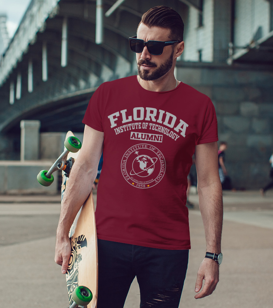 Florida Institute Of Technology Alumni Ad Astra Per Scientiam 1958 T-Shirt