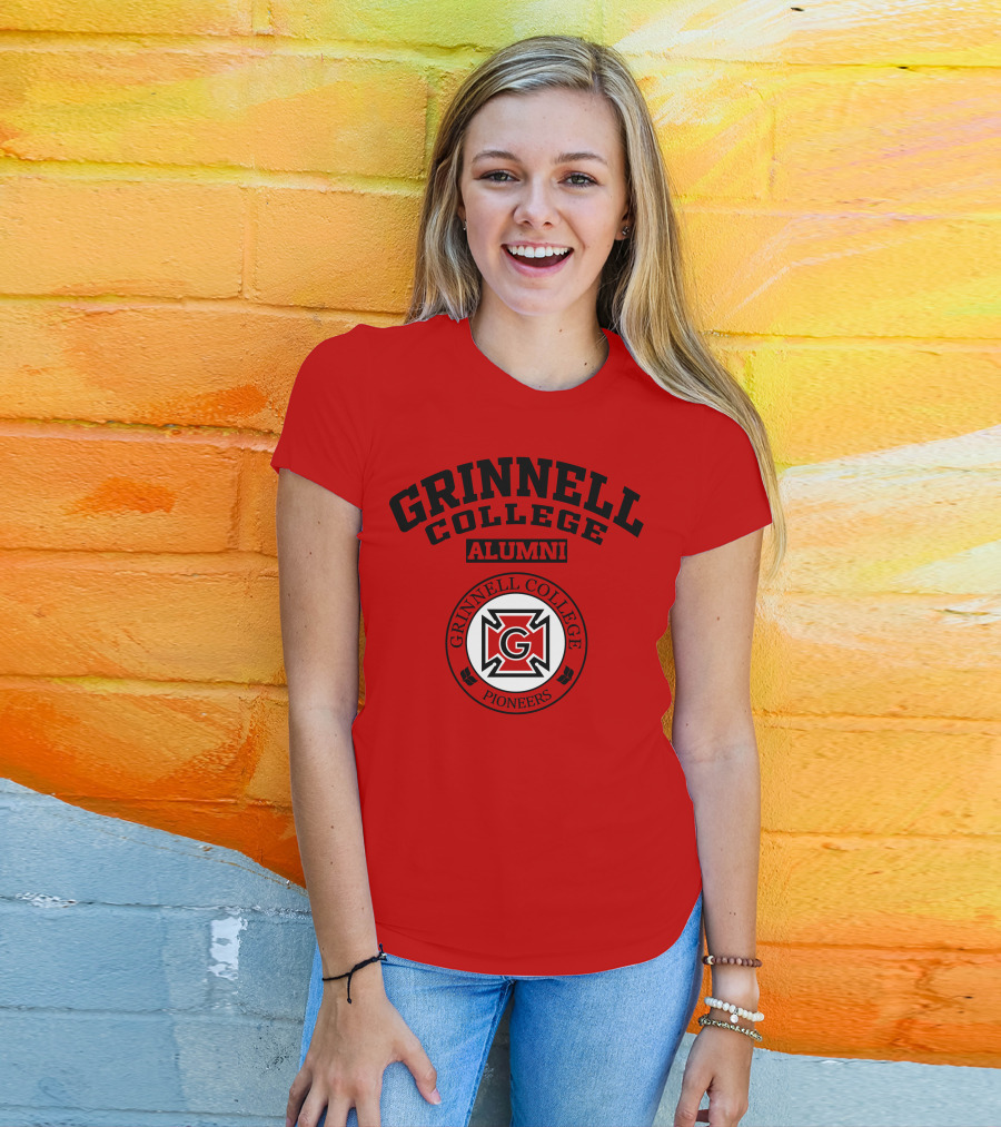 Grinnell College Alumni Pioneers Crest T-Shirt