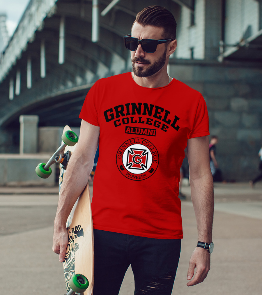 Grinnell College Alumni Pioneers Crest T-Shirt