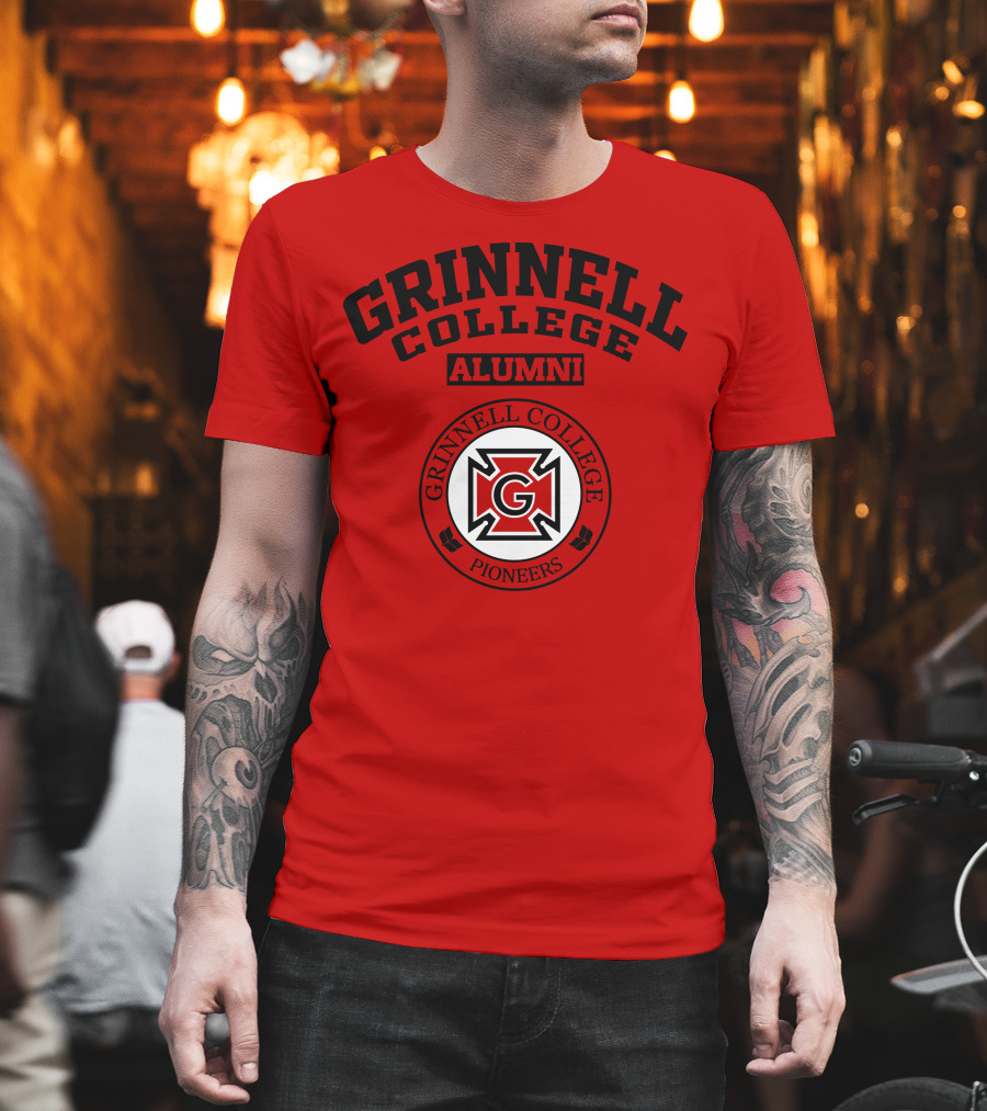 Grinnell College Alumni Pioneers Crest T-Shirt