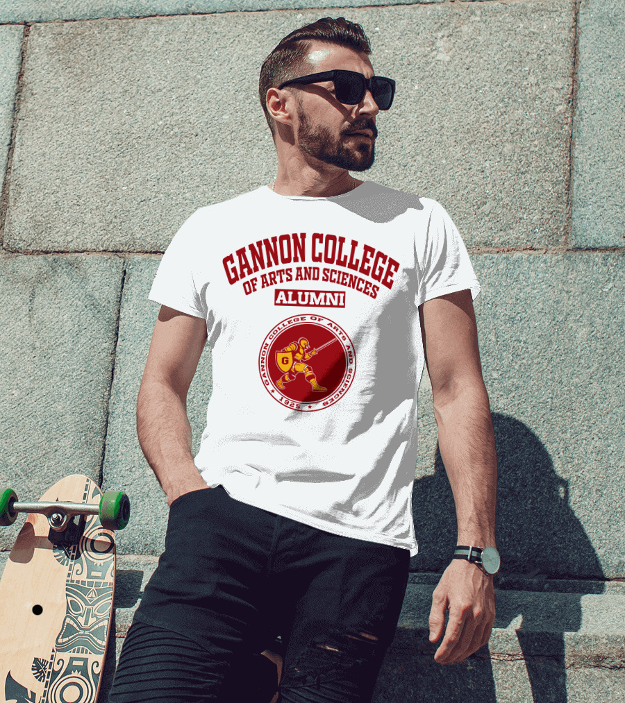 Gannon College Of Arts And Sciences Alumni 1925 Knight Emblem T-Shirt