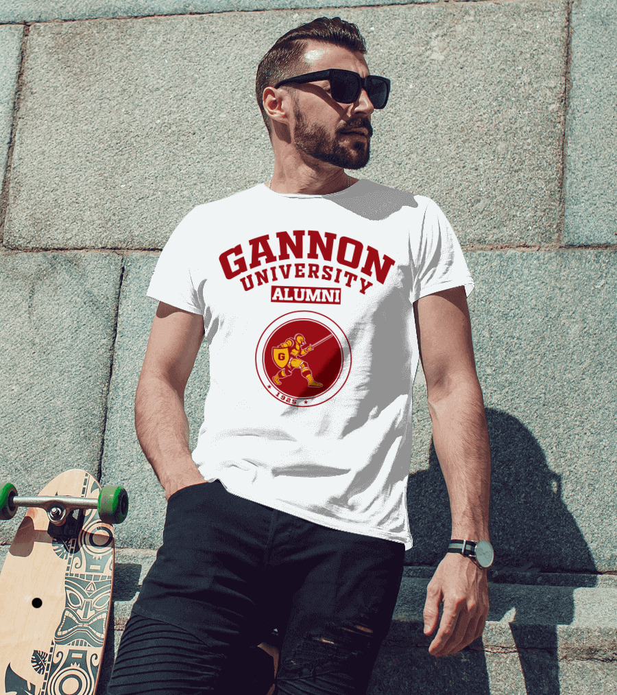 Gannon University Alumni 1925 Knight Emblem T-Shirt