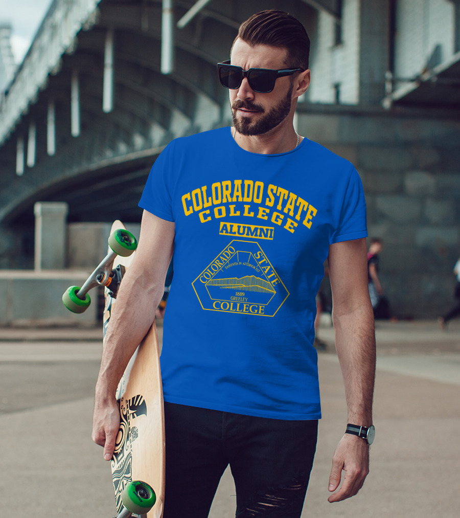 Colorado State College Alumni 1889 Greeley T-Shirt