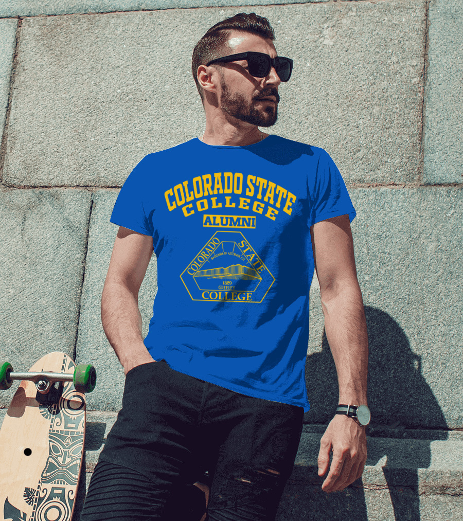 Colorado State College Alumni 1889 Greeley T-Shirt