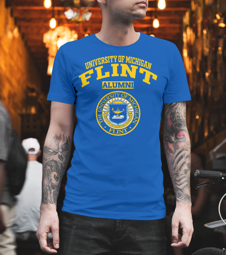 University Of Michigan Flint Alumni Seal T-Shirt