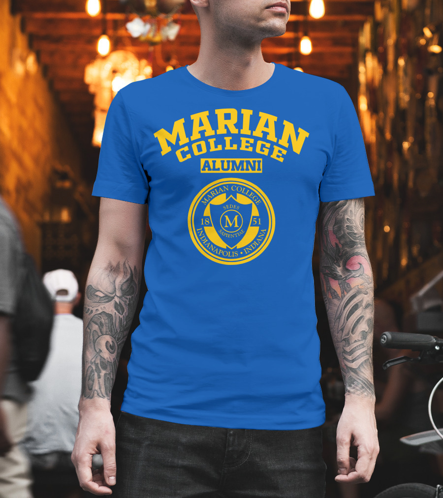 Marian College Alumni 1851 Sede Sapientiae Indianapolis Indiana T-Shirt