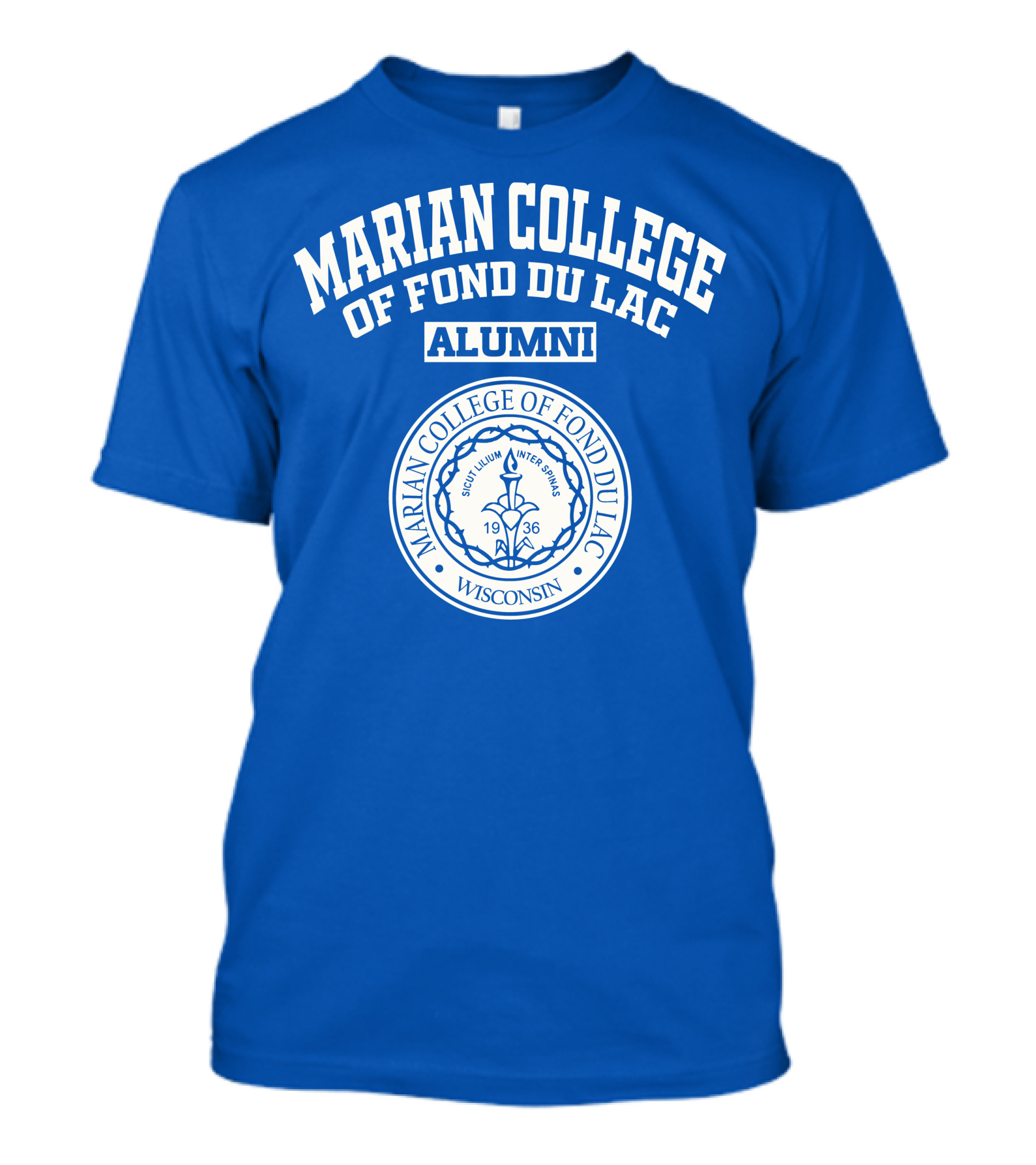 Marian College Of Fond Du Lac Alumni Wisconsin Seal 1936 T-Shirt
