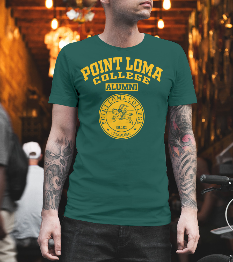 Point Loma College Alumni Crusaders Est. 1902 T-Shirt