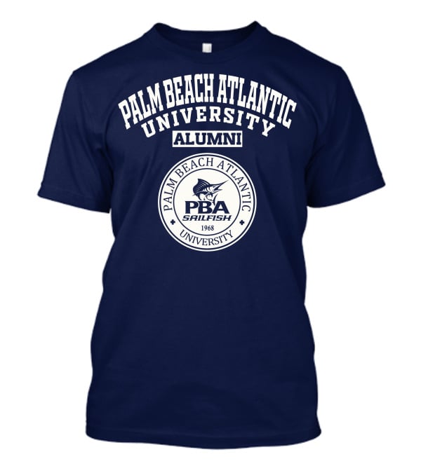 Palm Beach Atlantic University Alumni PBA Sailfish 1968 T-Shirt