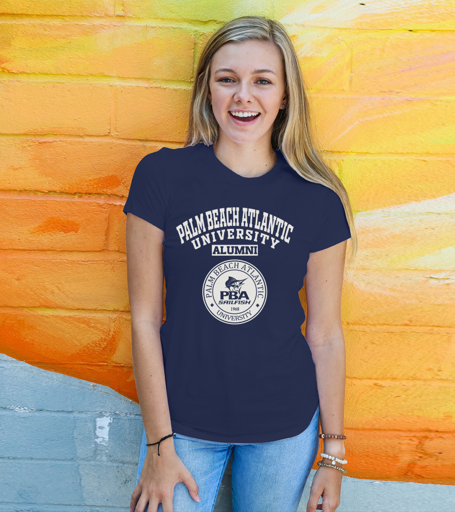 Palm Beach Atlantic University Alumni PBA Sailfish 1968 T-Shirt