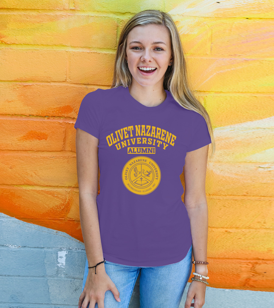 Olivet Nazarene University Alumni Seal Bourbonnais Illinois 1907 T-Shirt
